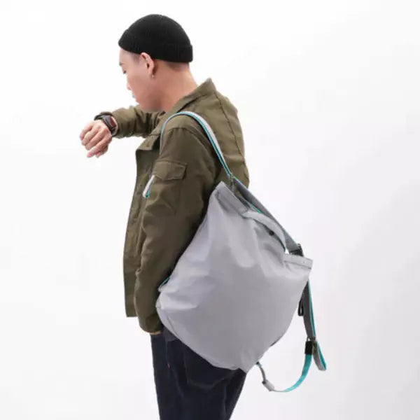GOURD 葫 緩急變化帆布包 | 黑湖色 - Design Chicken創意購物平台