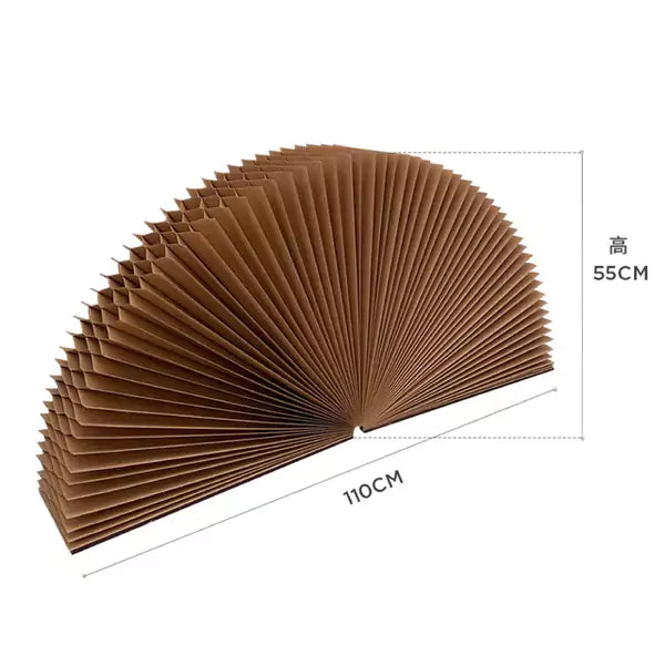 摺疊風琴折扇 │ 風琴牛皮紙折疊家具 | ihpaper(一套兩件) - Design Chicken創意購物平台