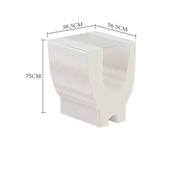 白陶邊几 │ 風琴牛皮紙折疊家具 | ihpaper(一套兩件) - Design Chicken創意購物平台