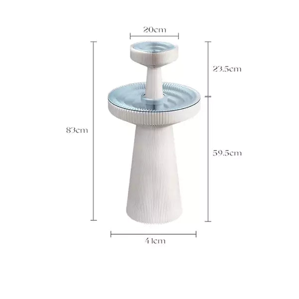 花漾邊几 │ 風琴牛皮紙折疊家具 | ihpaper(一套兩件) - Design Chicken創意購物平台