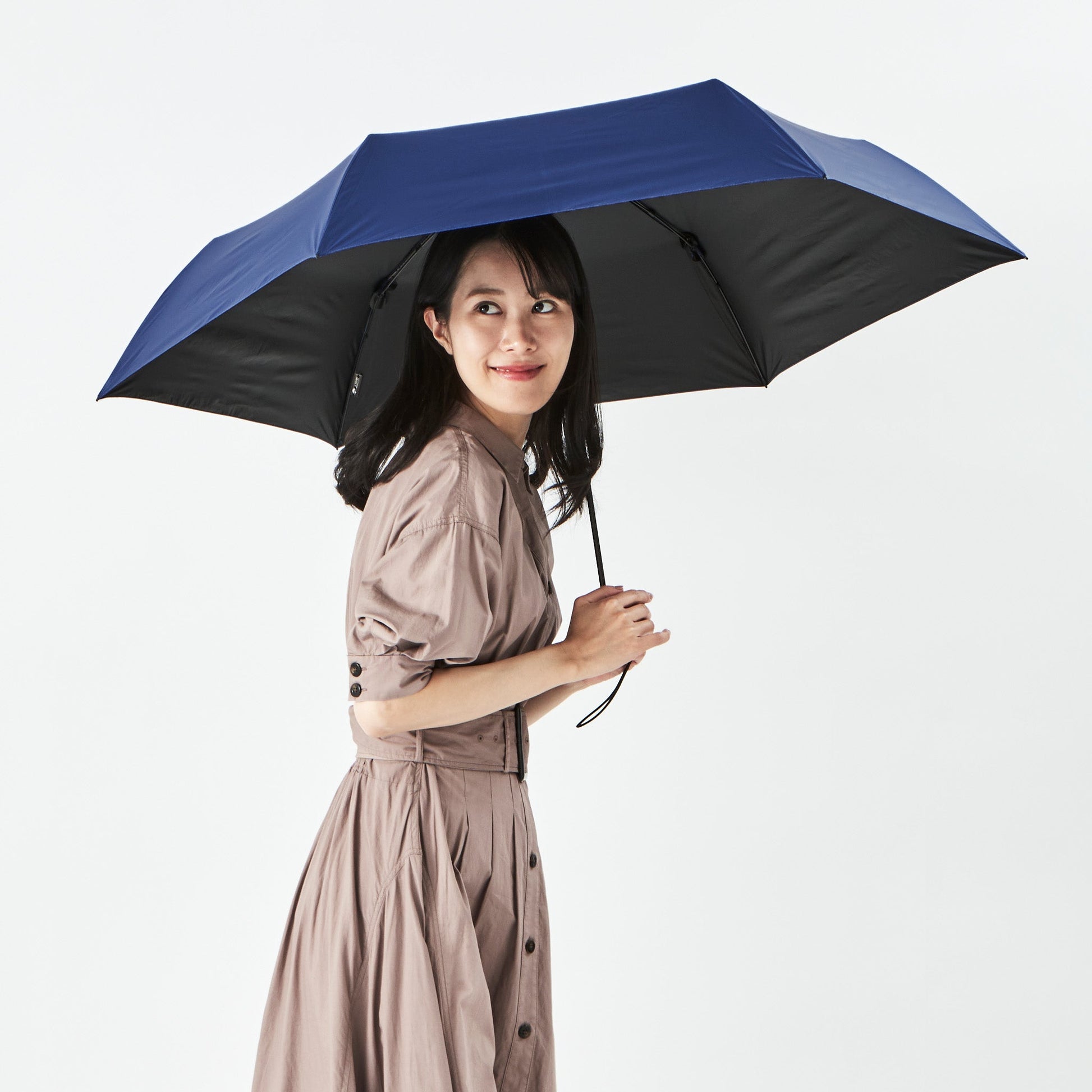 108cm全遮光加大極輕自動傘 | 日本 Amvel VERYKAL LARGE Flat - Design Chicken創意購物平台