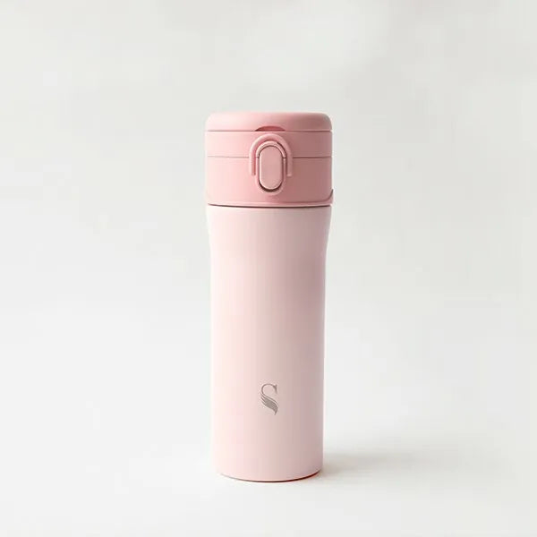 首款2合1瓷器保溫瓶 | 新加坡 SWANZ 芯動彈跳杯 Plus - Design Chicken
