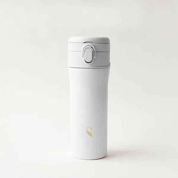 首款2合1瓷器保溫瓶 | 新加坡 SWANZ 芯動彈跳杯 Plus - Design Chicken創意購物平台