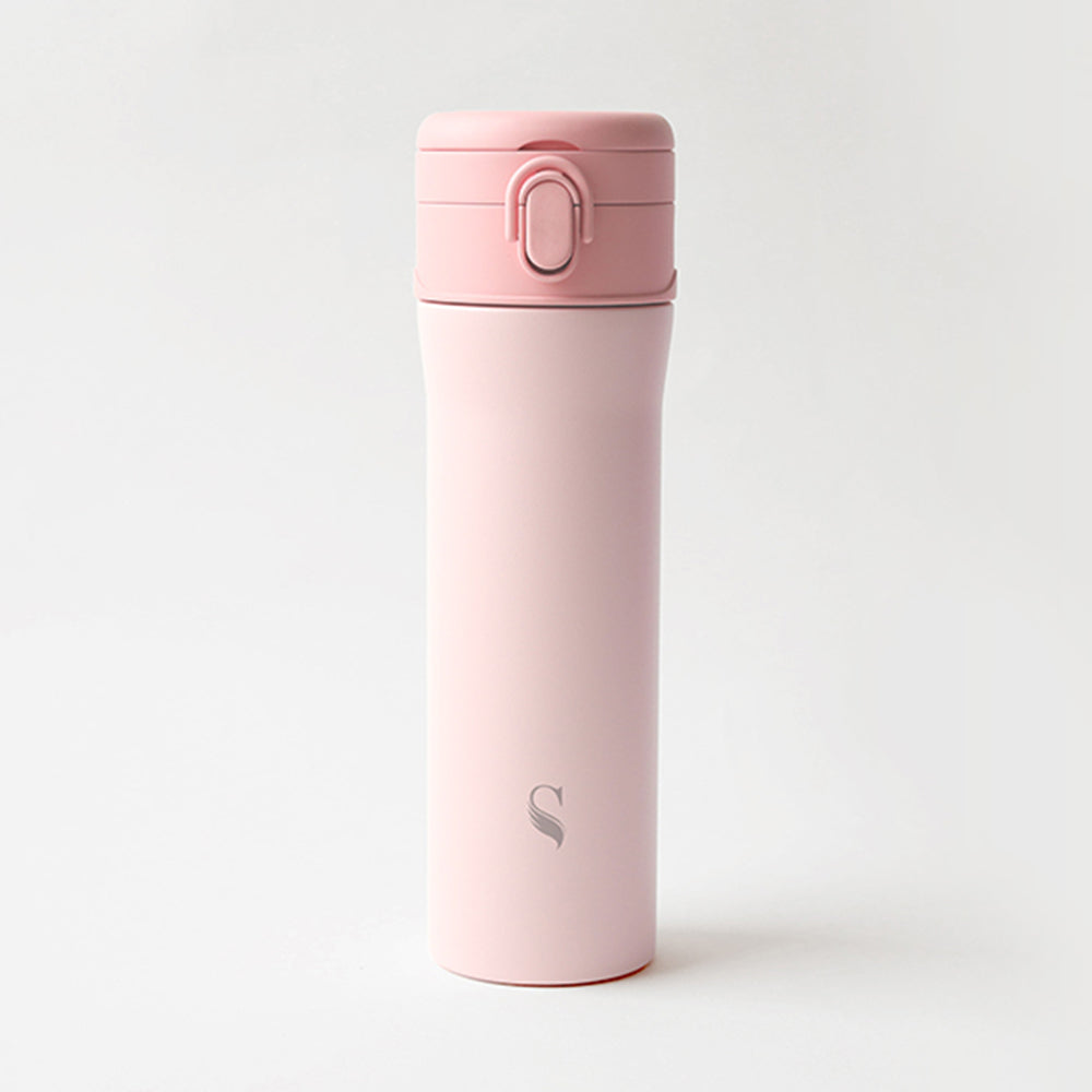 首款2合1瓷器保溫瓶 | 新加坡 SWANZ 芯動彈跳杯 Plus - Design Chicken創意購物平台
