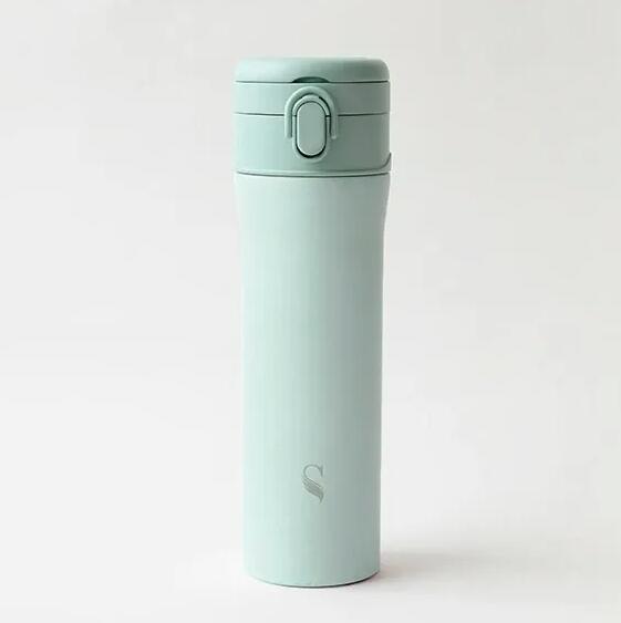 首款2合1瓷器保溫瓶 | 新加坡 SWANZ 芯動彈跳杯 Plus - Design Chicken創意購物平台
