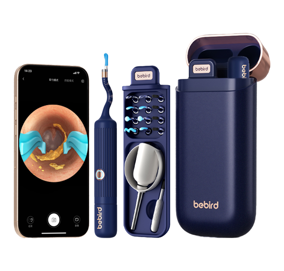 【2025配件升級版】Bebird 多功能彎曲定型掏耳棒│I35R - Design Chicken創意購物平台