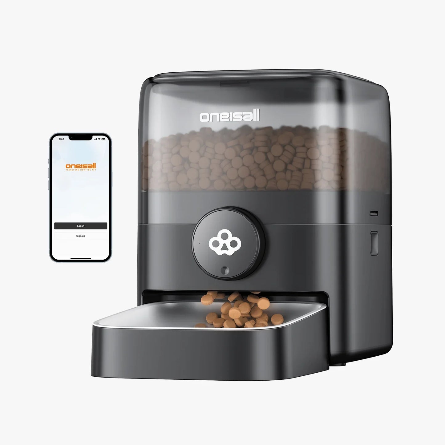 3L 無線智慧寵物餵食器 | Oneisall 3L Cordless Smart Pet Feeder - Design Chicken創意購物平台