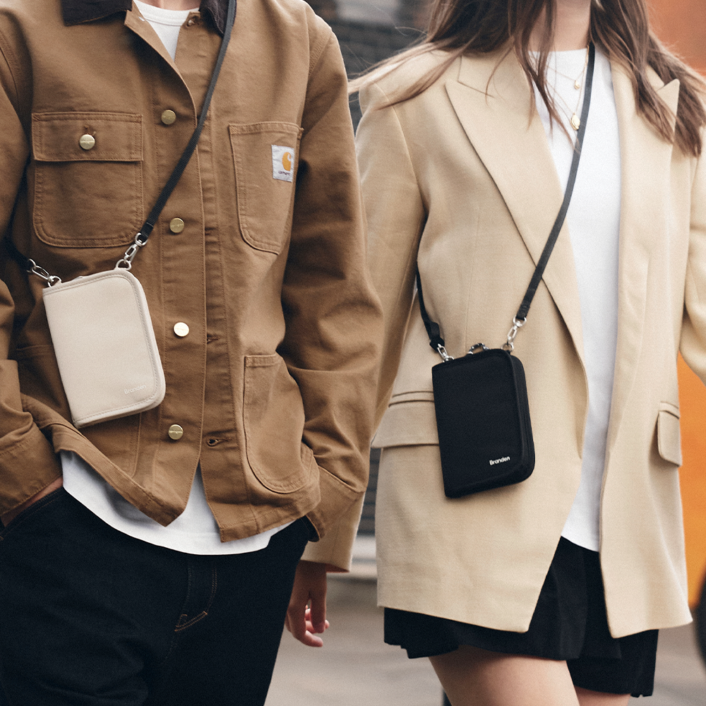 Branden 斜孭防盜銀包│Safe Wallet Bag