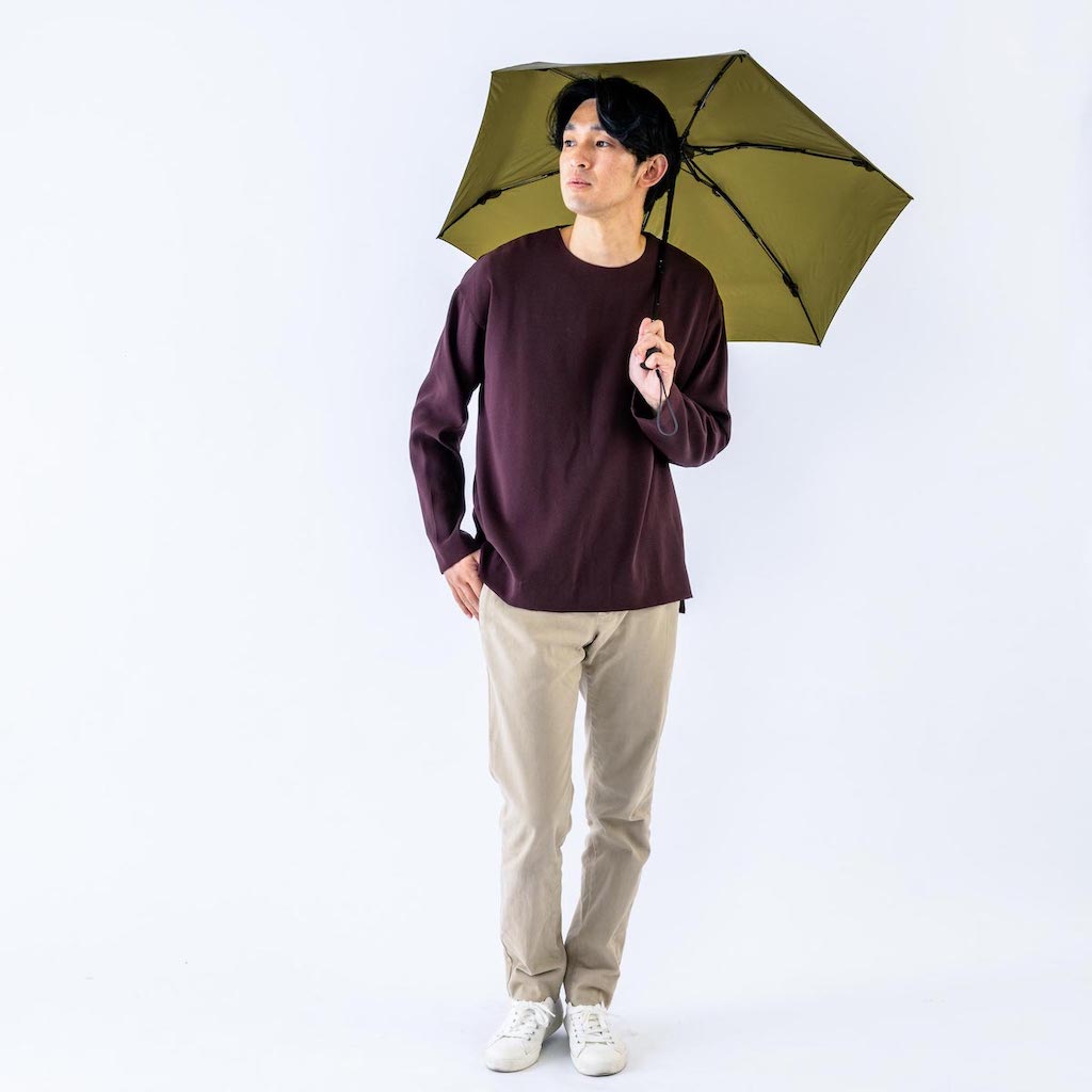 扁平型輕巧折疊傘 | 日本AMVEL FLATLITE Micro - Design Chicken創意購物平台
