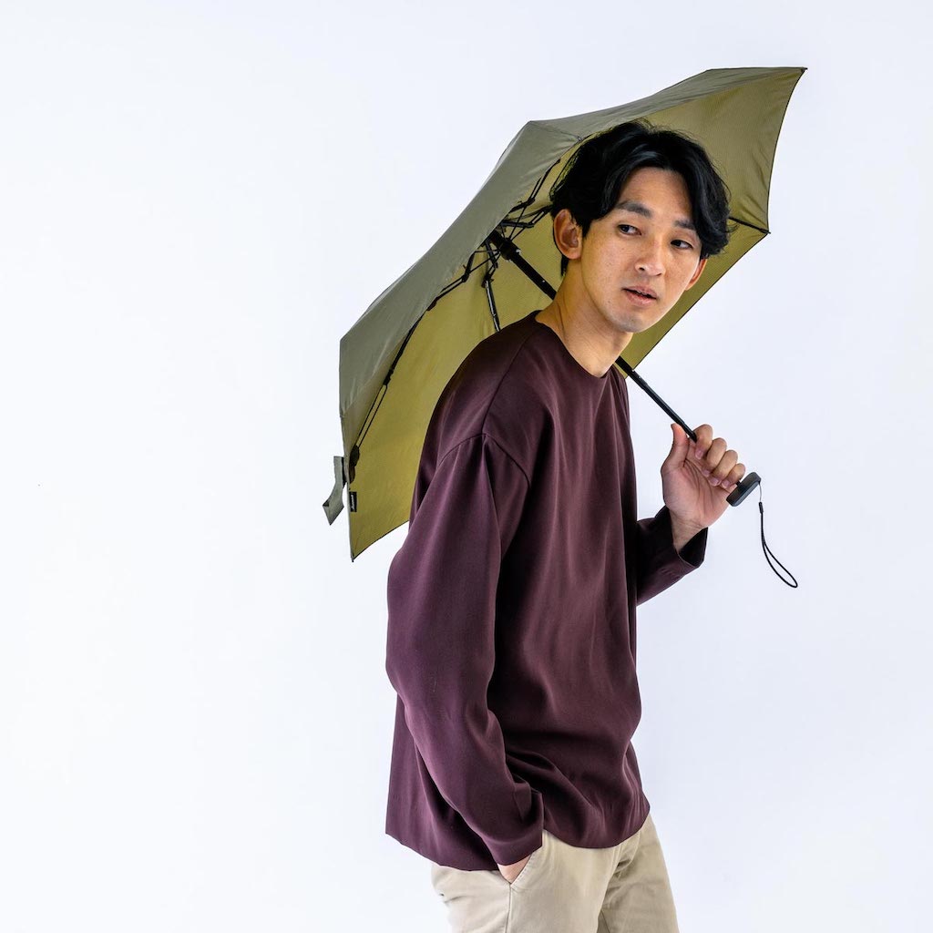 扁平型輕巧折疊傘 | 日本AMVEL FLATLITE Micro - Design Chicken創意購物平台