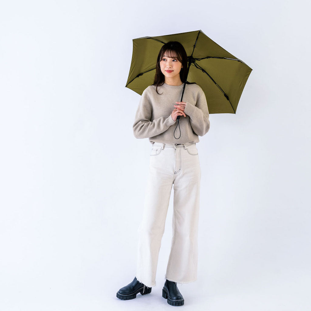 扁平型輕巧折疊傘 | 日本AMVEL FLATLITE Micro - Design Chicken創意購物平台