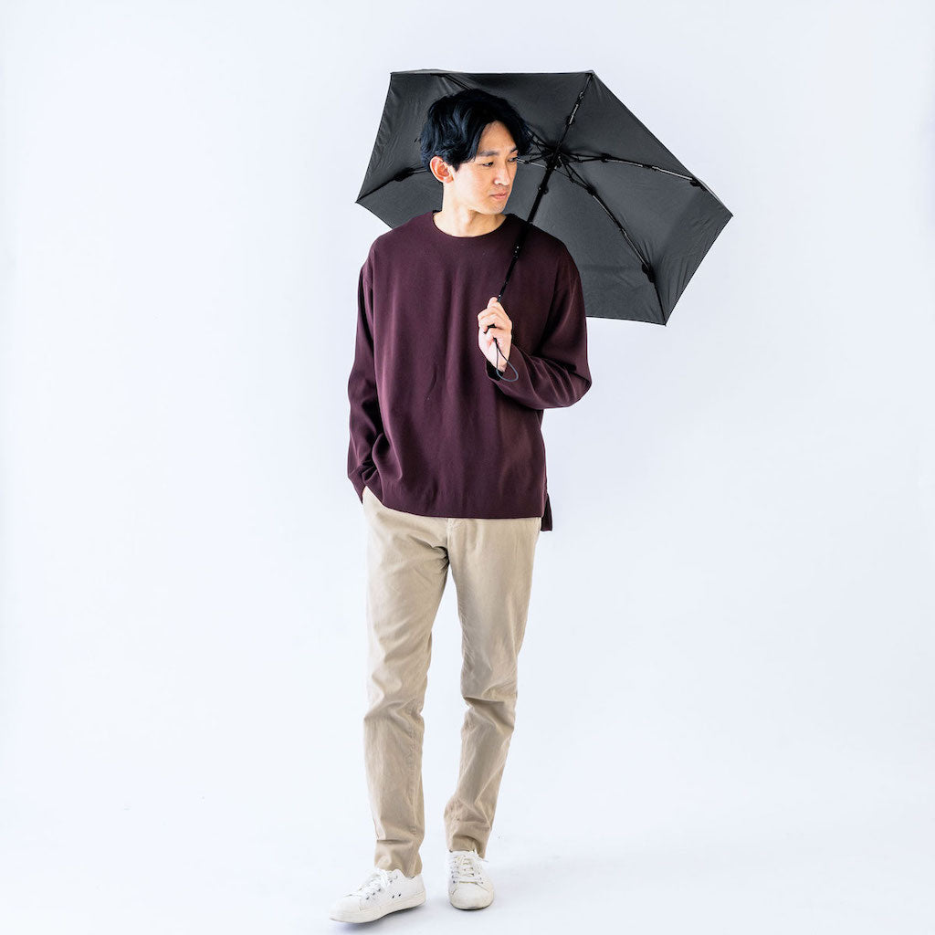 扁平型輕巧折疊傘 | 日本AMVEL FLATLITE Micro - Design Chicken創意購物平台