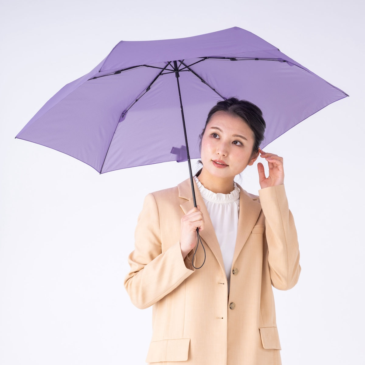 超薄輕便扁平折疊傘 | 日本AMVEL FLATLITE Standard - Design Chicken創意購物平台