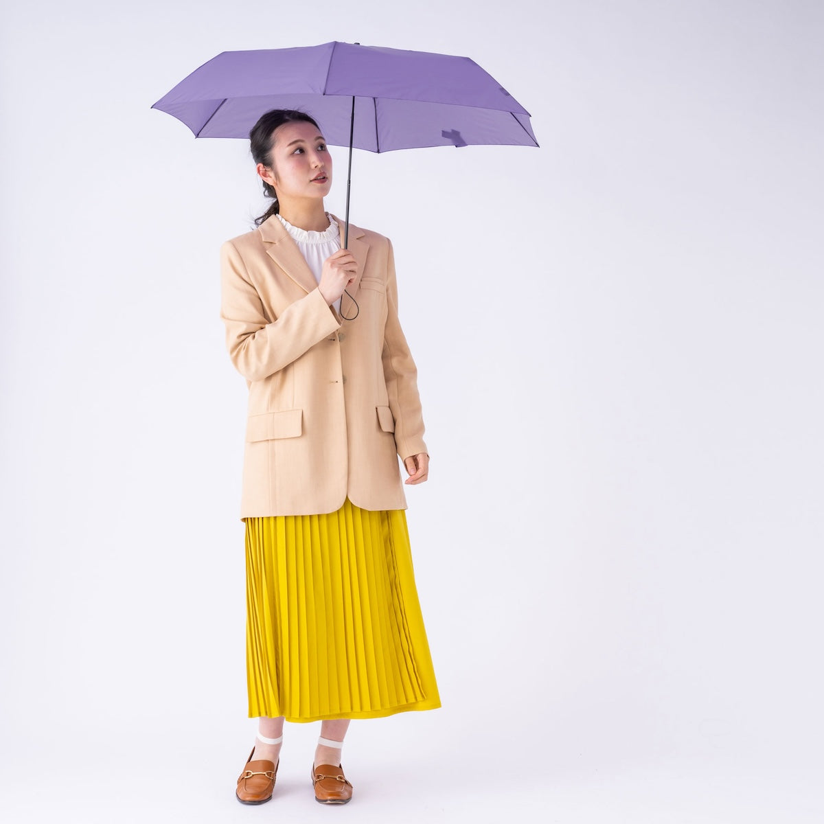 超薄輕便扁平折疊傘 | 日本AMVEL FLATLITE Standard - Design Chicken創意購物平台