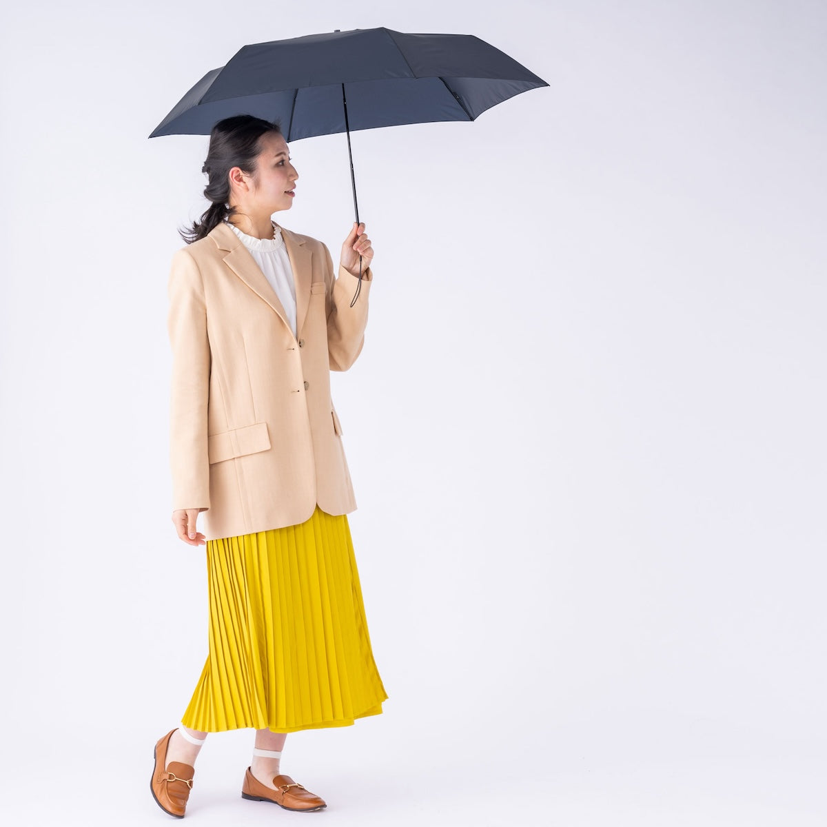超薄輕便扁平折疊傘 | 日本AMVEL FLATLITE Standard - Design Chicken創意購物平台