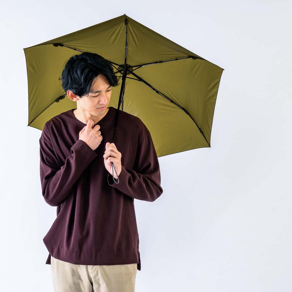 超薄輕便自動開合傘 | 日本AMVEL VERYKAL Flat - Design Chicken創意購物平台