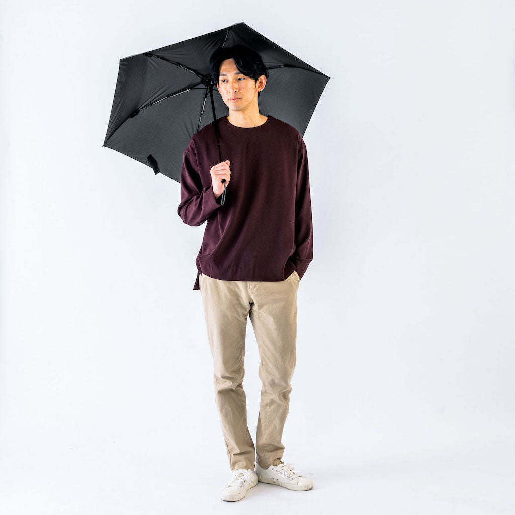 超薄輕便自動開合傘 | 日本AMVEL VERYKAL Flat - Design Chicken創意購物平台