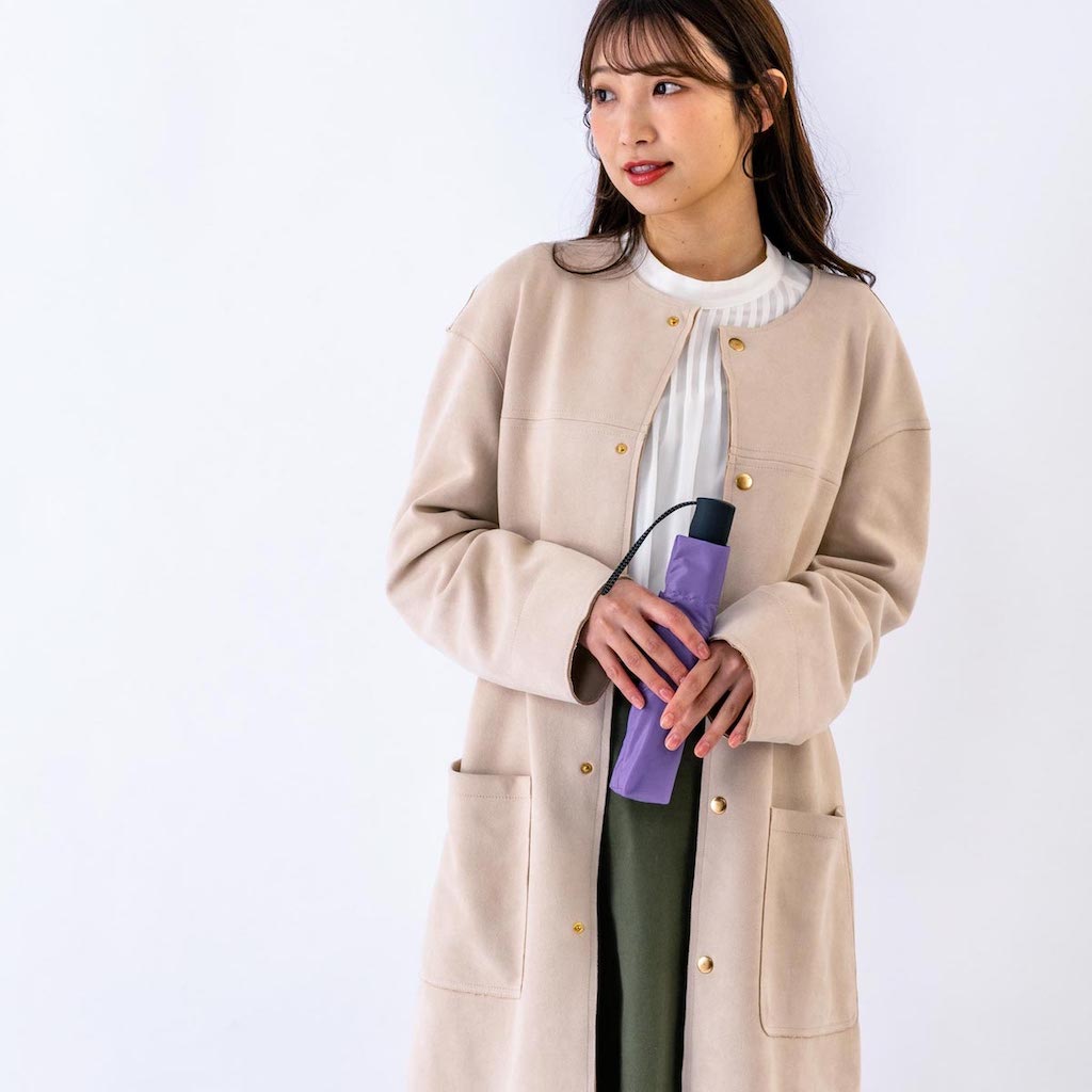 超薄輕便自動開合傘 | 日本AMVEL VERYKAL Flat - Design Chicken創意購物平台