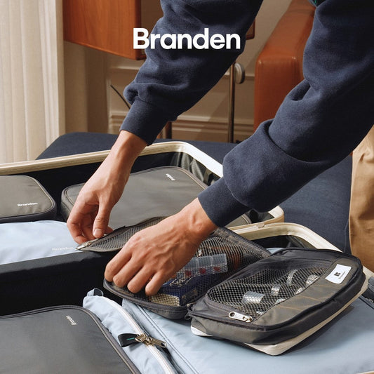 【預購】Branden 可擴展旅行收納袋│Wash Bag - Design Chicken創意購物平台