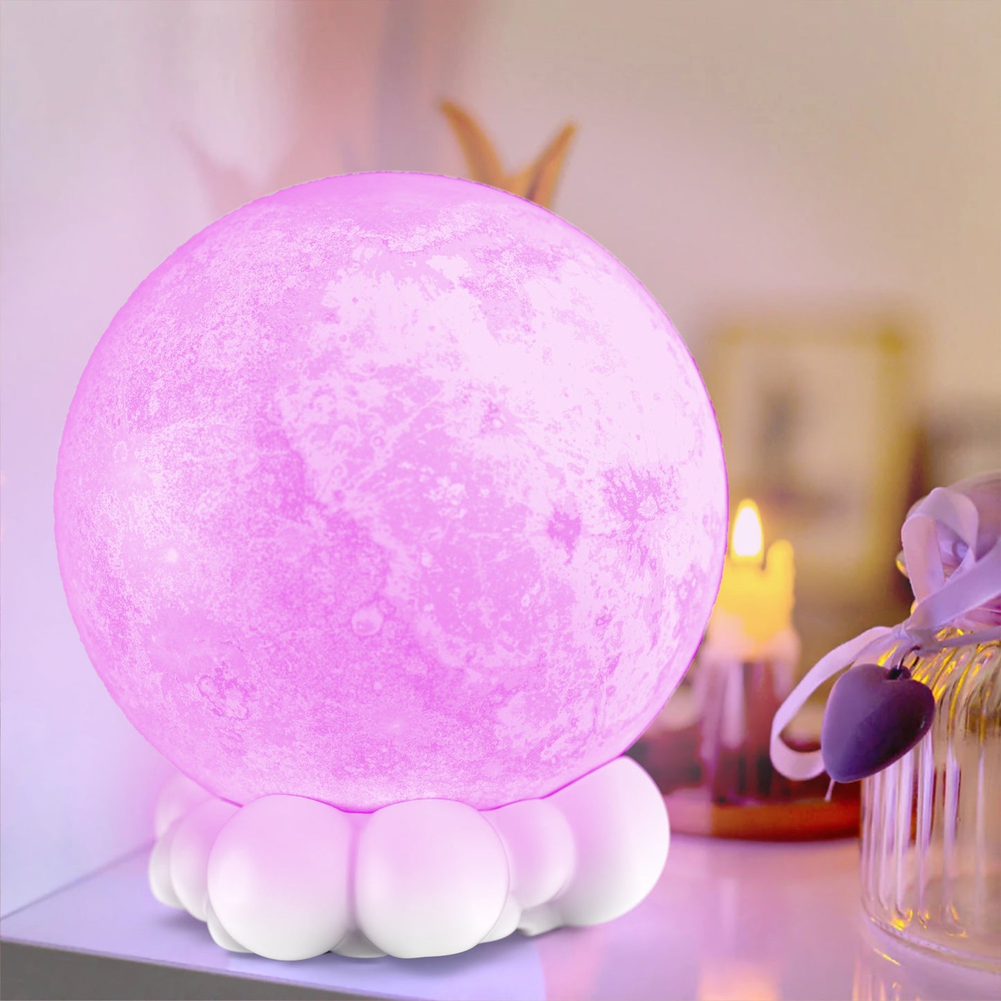 月球小夜燈藍芽喇叭 | 法國 MOB Moony Light & Speaker - Design Chicken