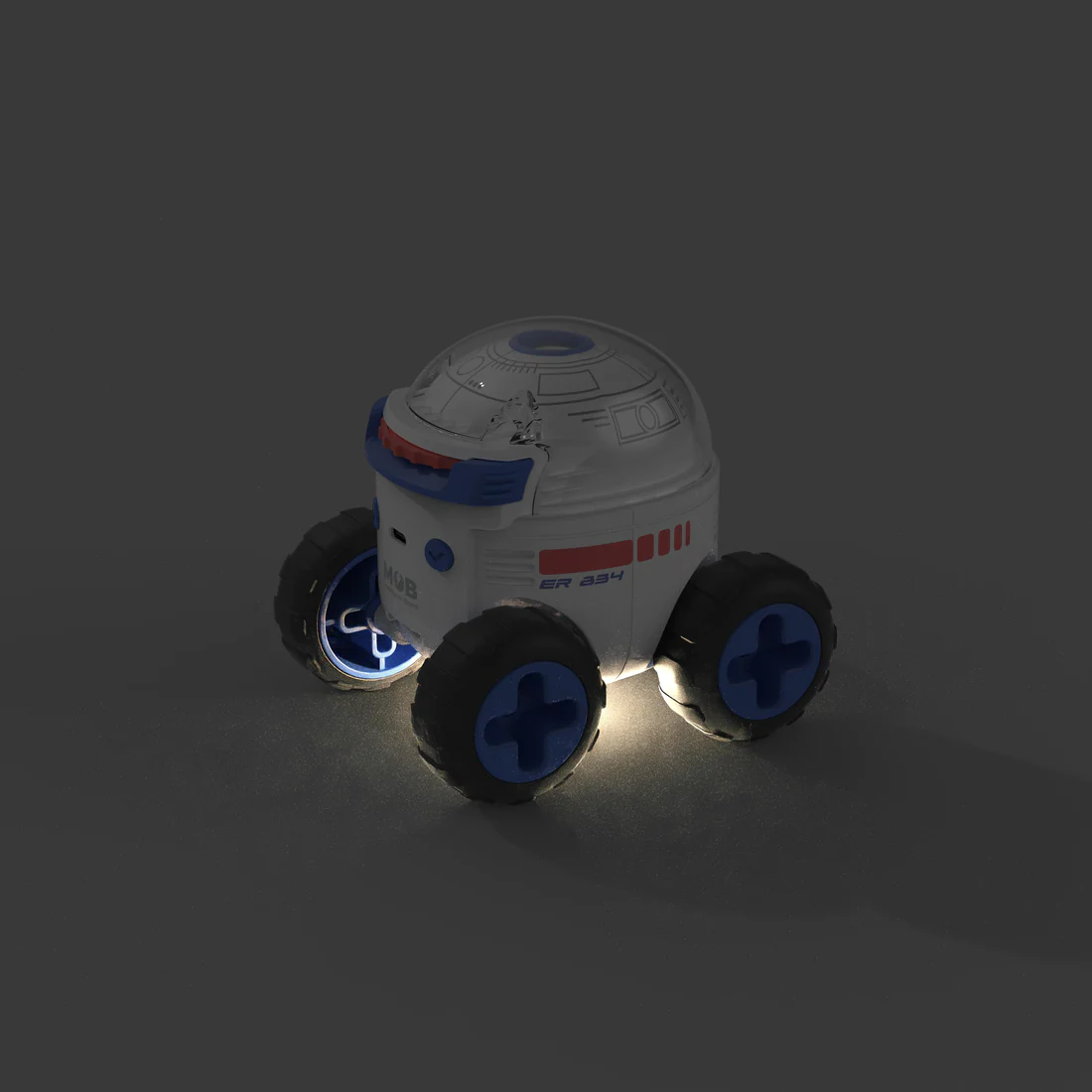 兒童探索太空車投影燈 | 法國 MOB Space Rover - Design Chicken