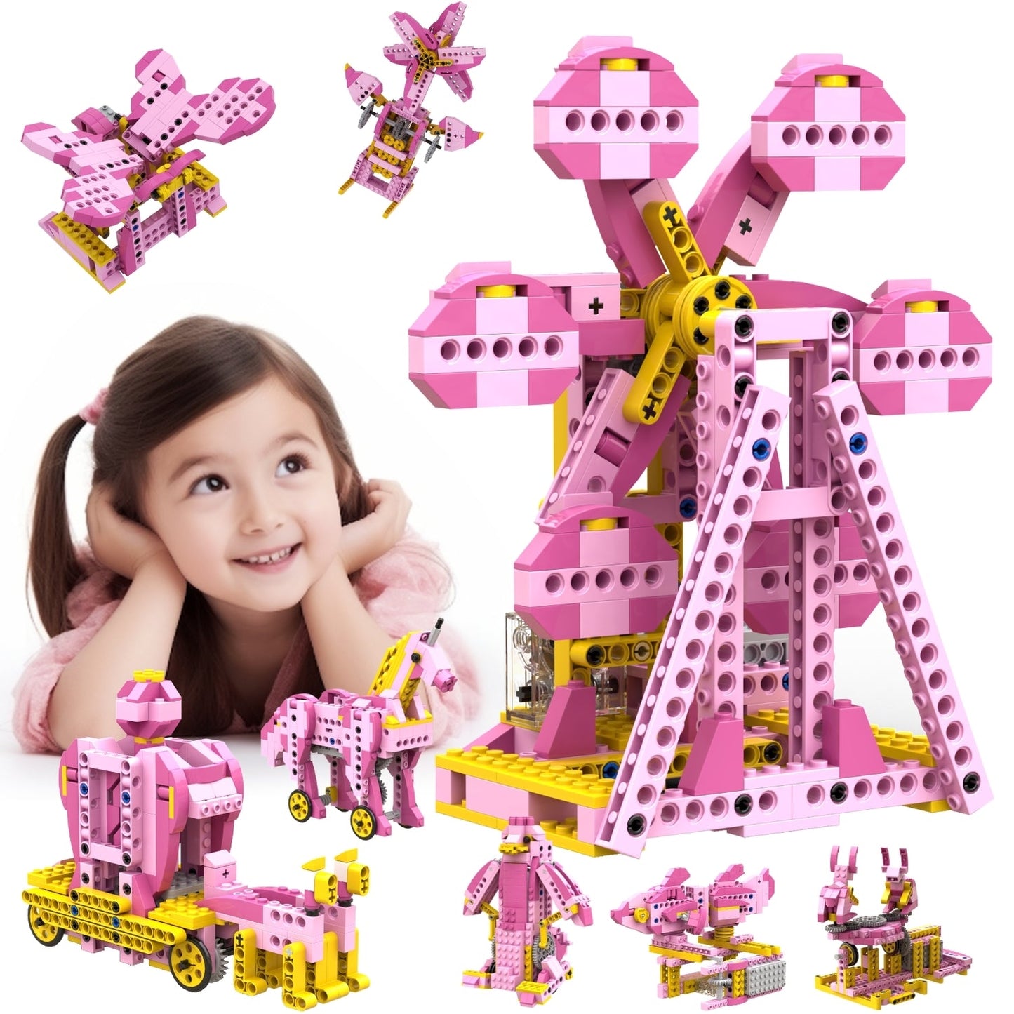 STEM 8合1夢之機械遊樂場  | Apitor Robot-G - Design Chicken創意購物平台