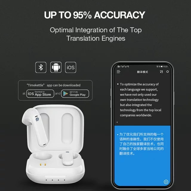 旗艦級人工智慧翻譯耳機 | 時空壺 Timekettle W3 - Design Chicken