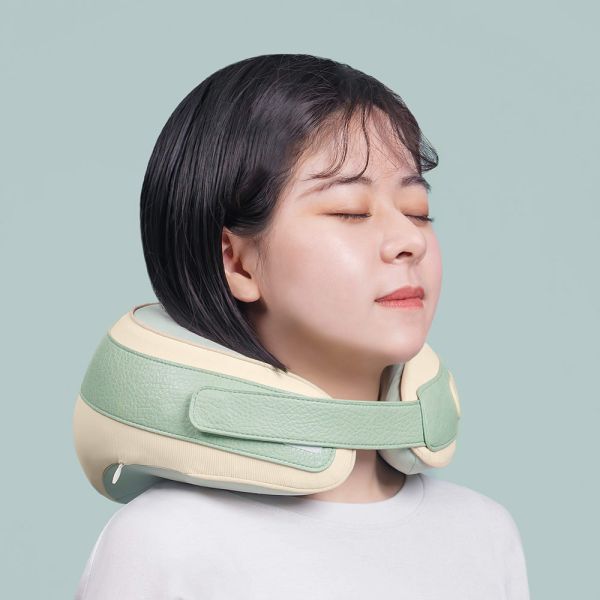肩頸U型按摩枕 | 台灣 3ZeBra溫揉頸 - Design Chicken創意購物平台