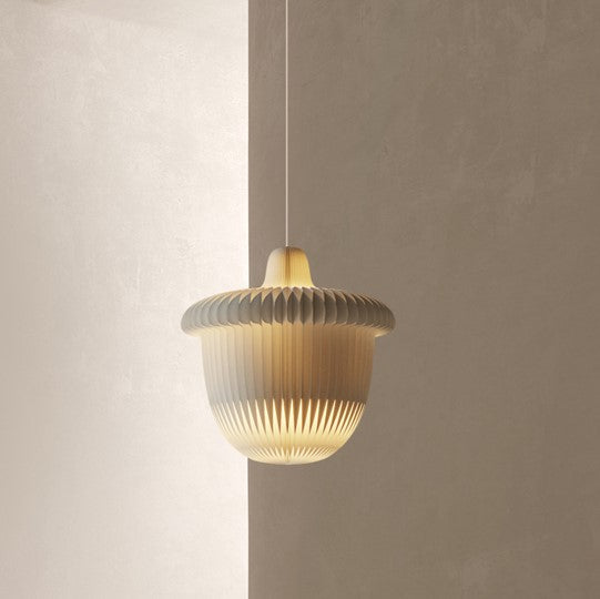風琴吊燈 │ 風琴牛皮紙折疊家具 | ihpaper（一套兩件） - Design Chicken