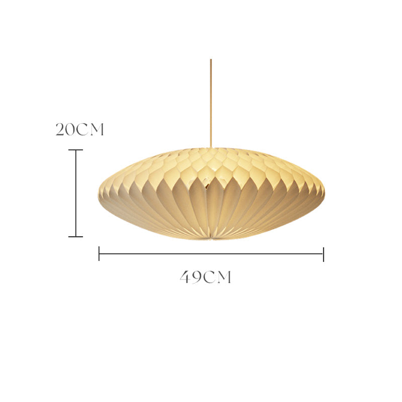 風琴吊燈 │ 風琴牛皮紙折疊家具 | ihpaper（一套兩件） - Design Chicken