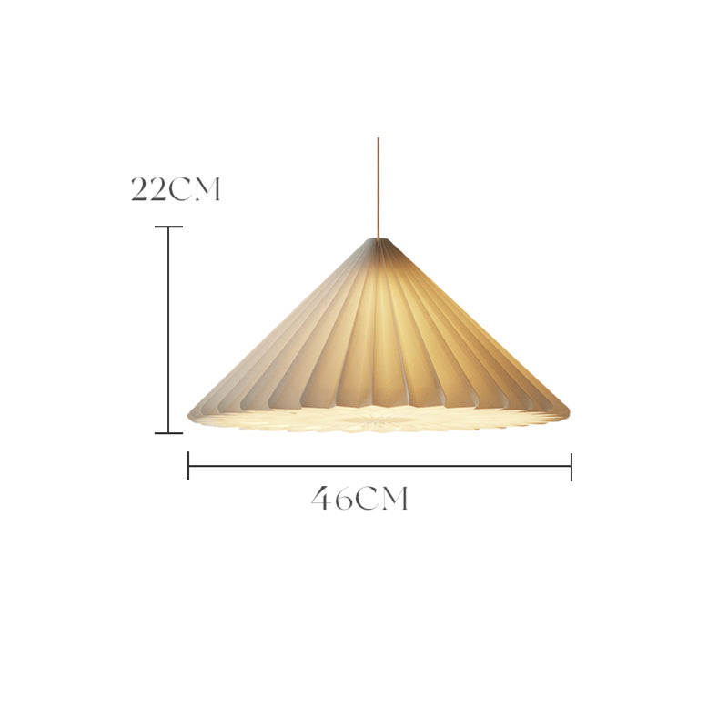 風琴吊燈 │ 風琴牛皮紙折疊家具 | ihpaper（一套兩件） - Design Chicken