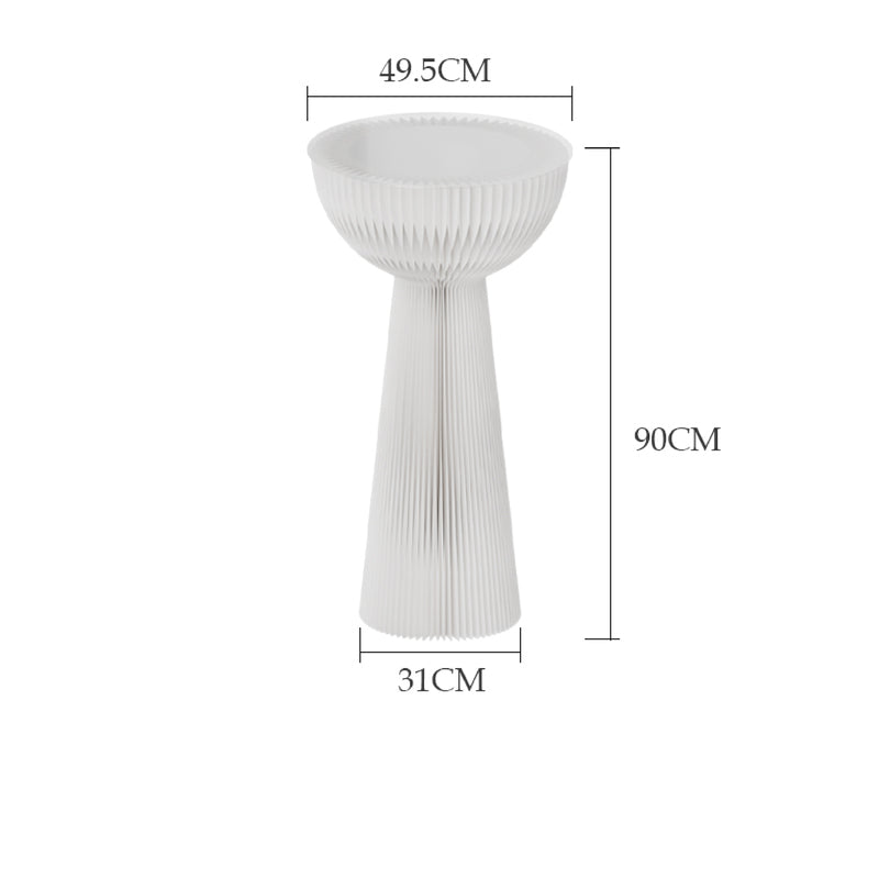 花束邊几 │ 風琴牛皮紙折疊家具 | ihpaper（一套兩件） - Design Chicken