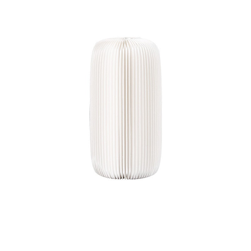 褶疊風琴花器 │ 風琴牛皮紙折疊家具 | ihpaper （一套兩件） - Design Chicken