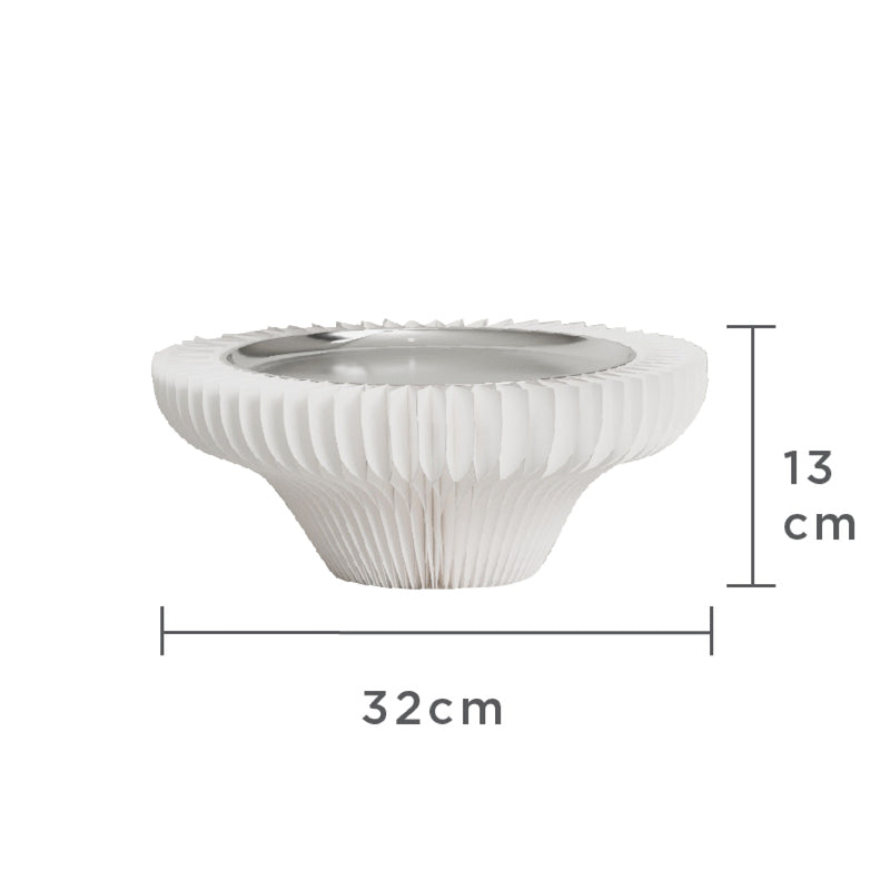風琴高腳托盤展台 │ 風琴牛皮紙折疊家具 | ihpaper（一套兩件） - Design Chicken
