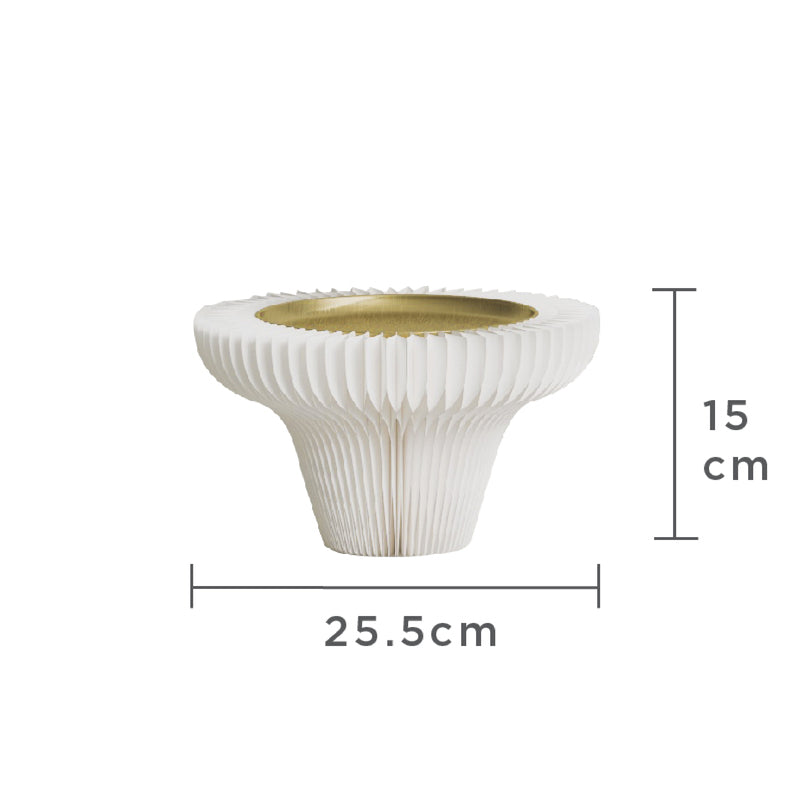 風琴高腳托盤展台 │ 風琴牛皮紙折疊家具 | ihpaper（一套兩件） - Design Chicken創意購物平台