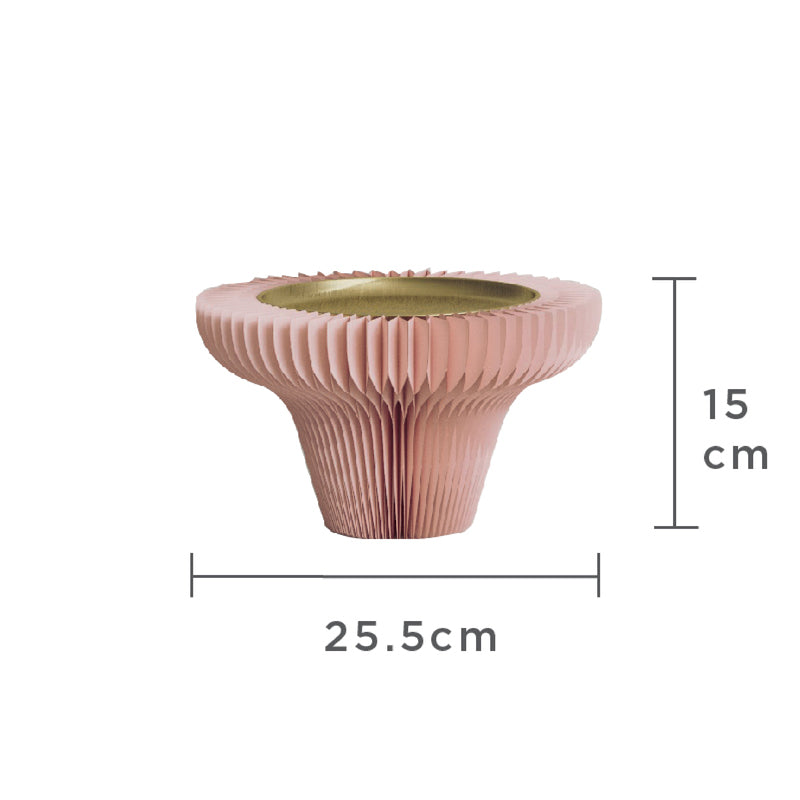 風琴高腳托盤展台 │ 風琴牛皮紙折疊家具 | ihpaper（一套兩件） - Design Chicken創意購物平台