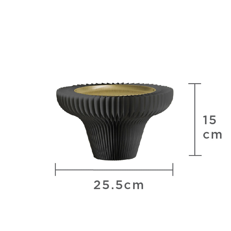 風琴高腳托盤展台 │ 風琴牛皮紙折疊家具 | ihpaper（一套兩件） - Design Chicken創意購物平台