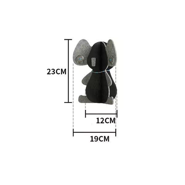 大象擺件 │ 風琴牛皮紙折疊家具 | ihpaper - Design Chicken創意購物平台