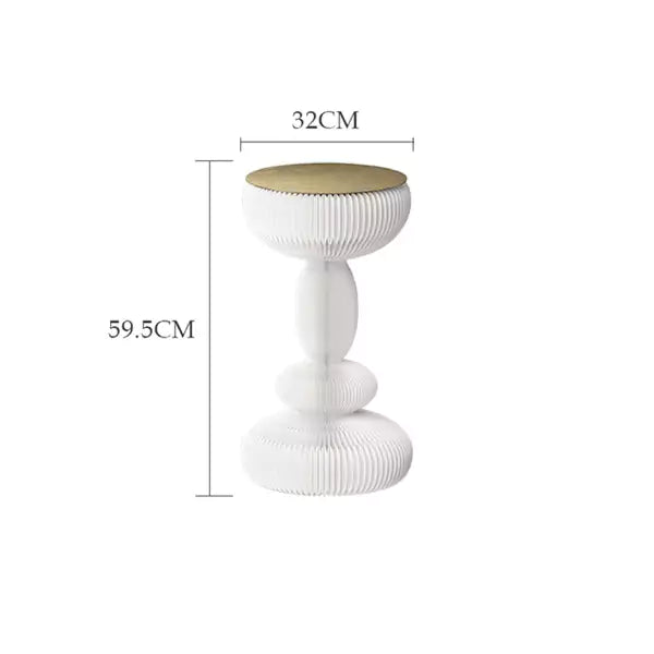 暮鼓邊几 │ 風琴牛皮紙折疊家具 | ihpaper（一套兩件） - Design Chicken創意購物平台
