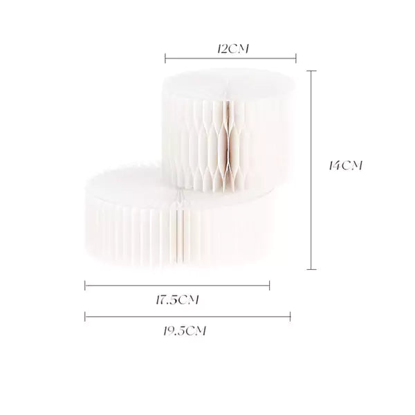 軸心微展台 │ 風琴牛皮紙折疊家具 | ihpaper（一套兩件） - Design Chicken創意購物平台