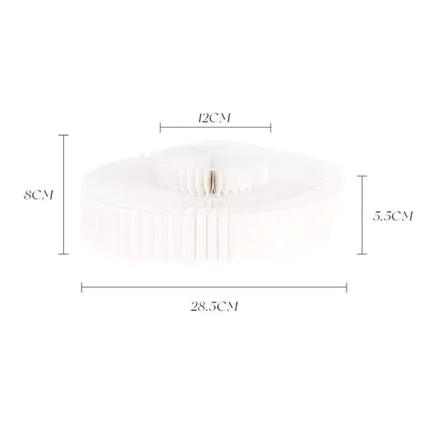 軸心微展台 │ 風琴牛皮紙折疊家具 | ihpaper（一套兩件） - Design Chicken創意購物平台