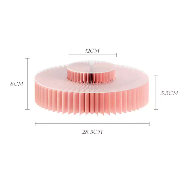 軸心微展台 │ 風琴牛皮紙折疊家具 | ihpaper（一套兩件） - Design Chicken創意購物平台